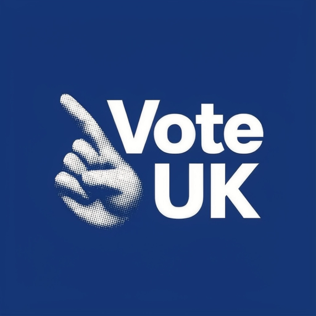 an image suggesting that uk citizens vote